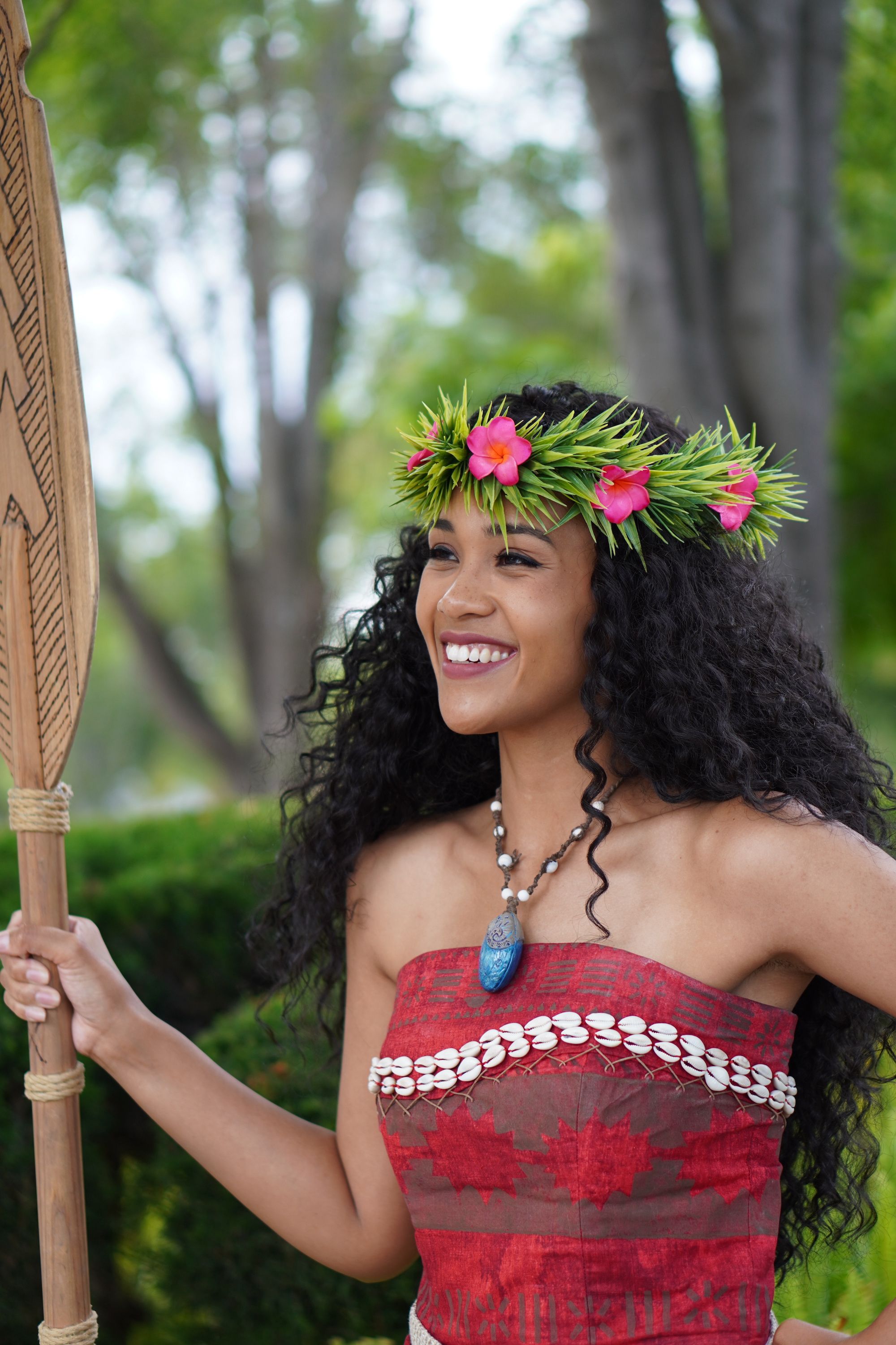 san diego moana character for hire